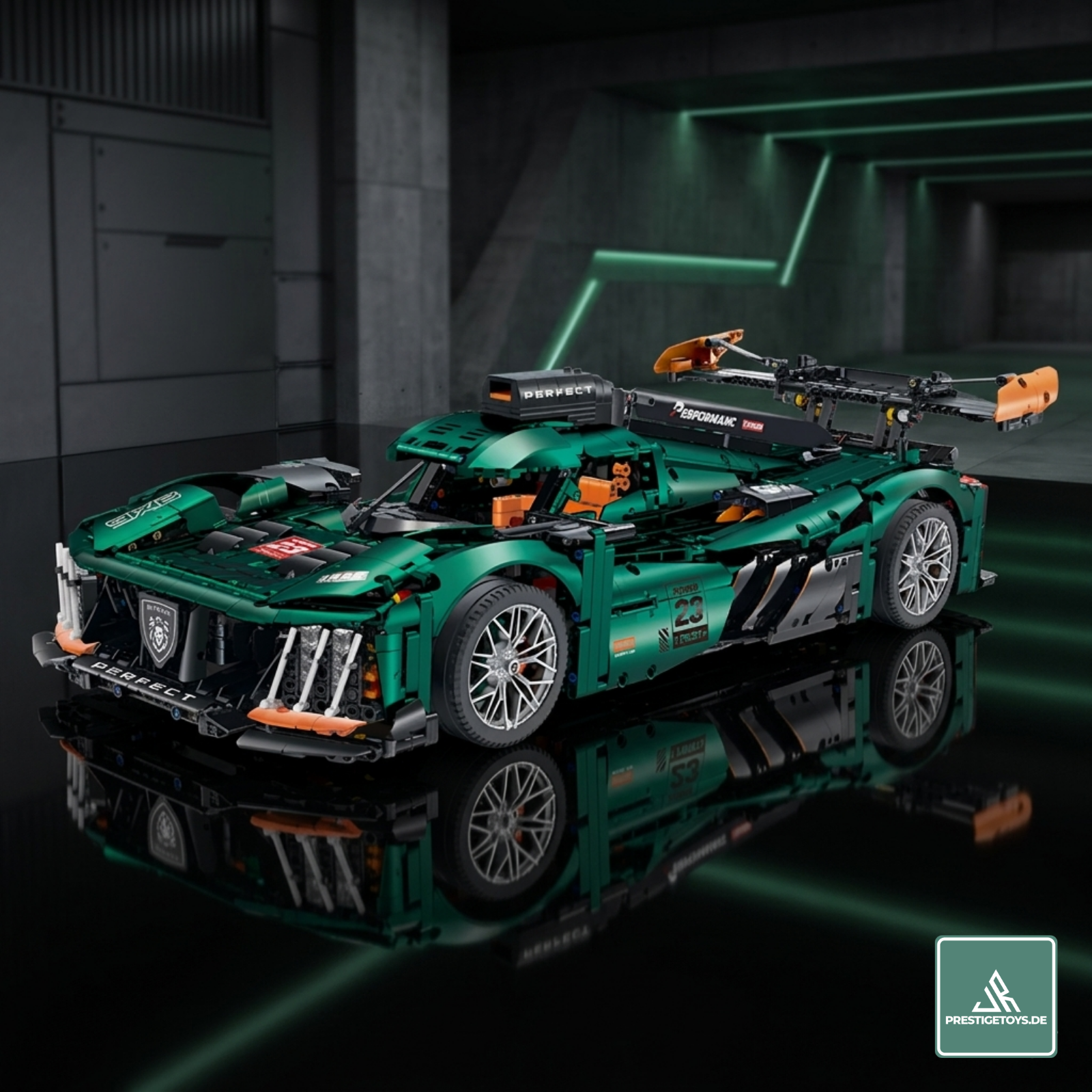 GULY 10616 LM-24 Prototype: 1:8 Hyper-Performance RC Supercar Building Set