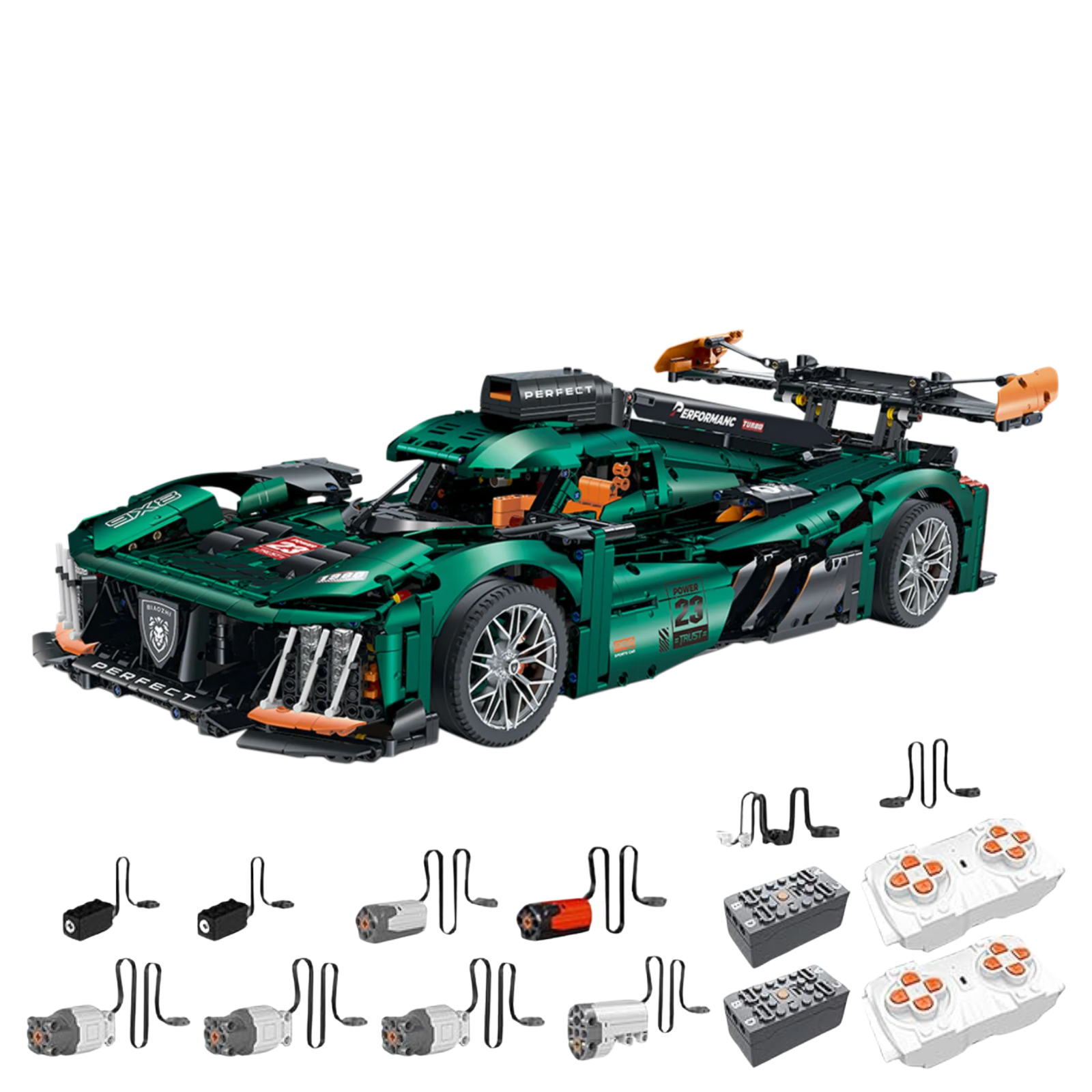 GULY 10616 LM-24 Prototype: 1:8 Hyper-Performance RC Supercar Building Set
