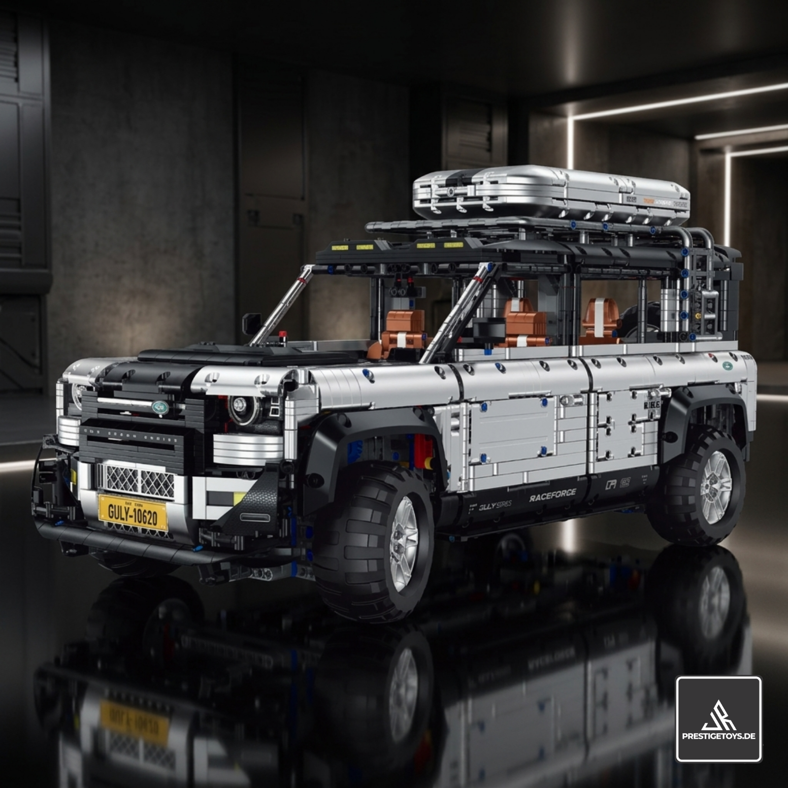 GULY 10620 Terraforce V8: 1:8 Hyper-Performance RC SUV Building Set