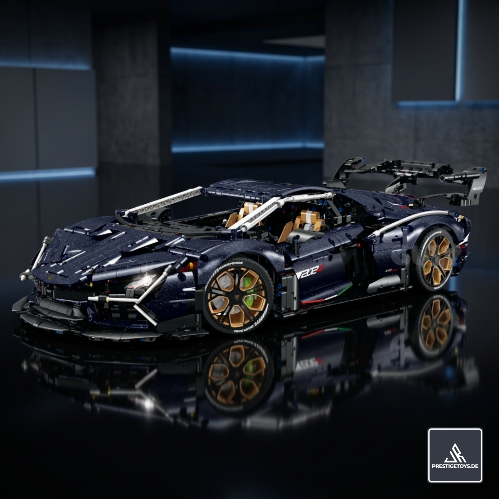 GULY 10624 Stary Rambo: Premium Hyper-Performance RC Supercar Building Set