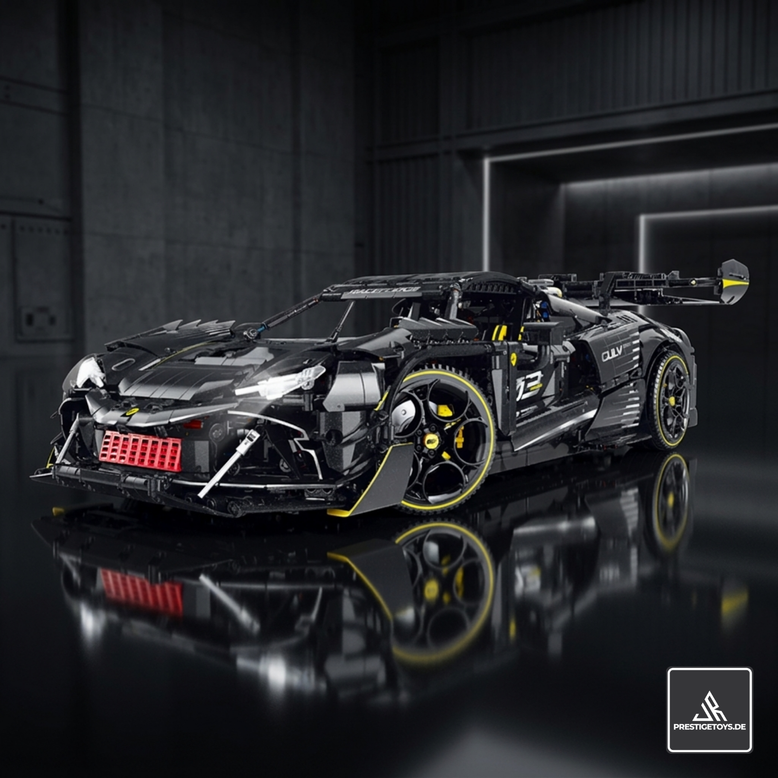 GULY 10627 Scarletta 296: Premium Hyper-Performance RC Supercar Building Set