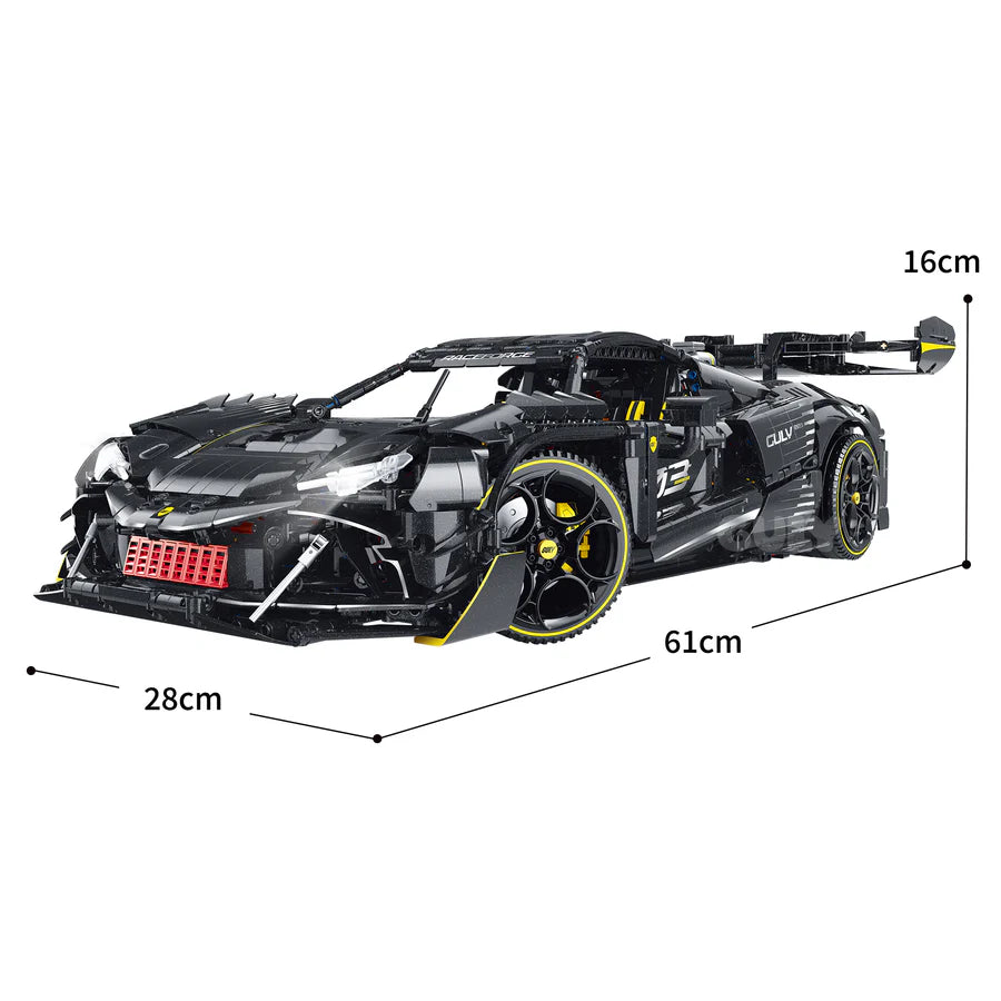 GULY 10627 Scarletta 296: Premium Hyper-Performance RC Supercar Building Set