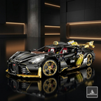 GULY 10631 Heiyezhis W16: 1:8 Hyper-Performance RC Supercar Building Set