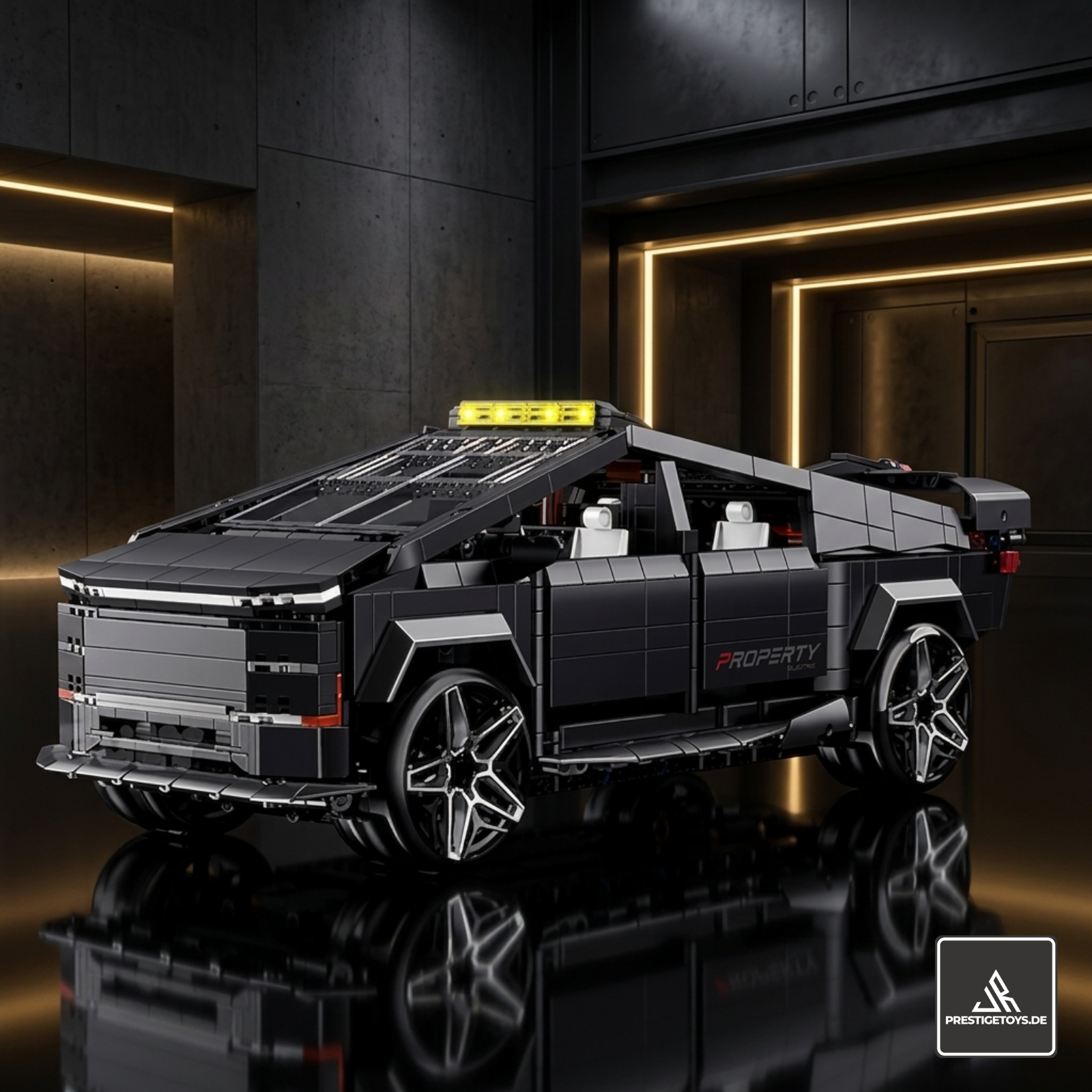 GULY 10634 Raceforge Pickup Truck: Premium Hyper-Performance RC SUV Building Set