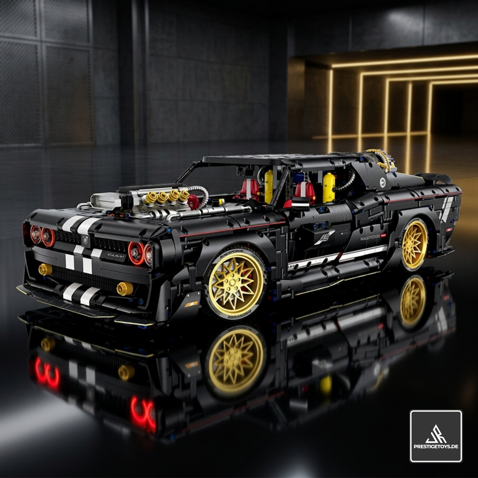 GULY 10637 Hammerfall: Premium Hyper-Performance RC Supercar Building Set