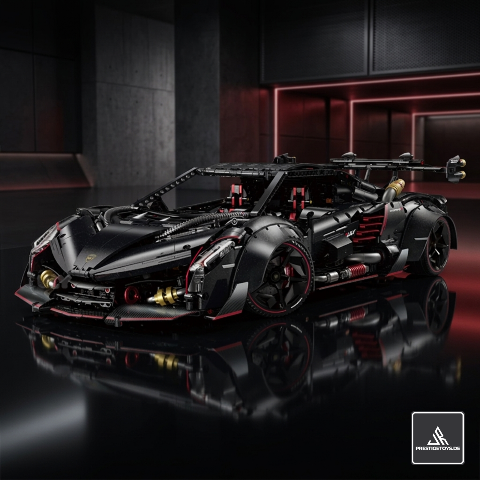GULY 10639 Venomcraft: Premium Hyper-Performance RC Supercar Building Set