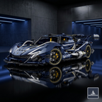 GULY 10641 Track Edition: 1:8 Hyper-Performance RC Supercar Building Set