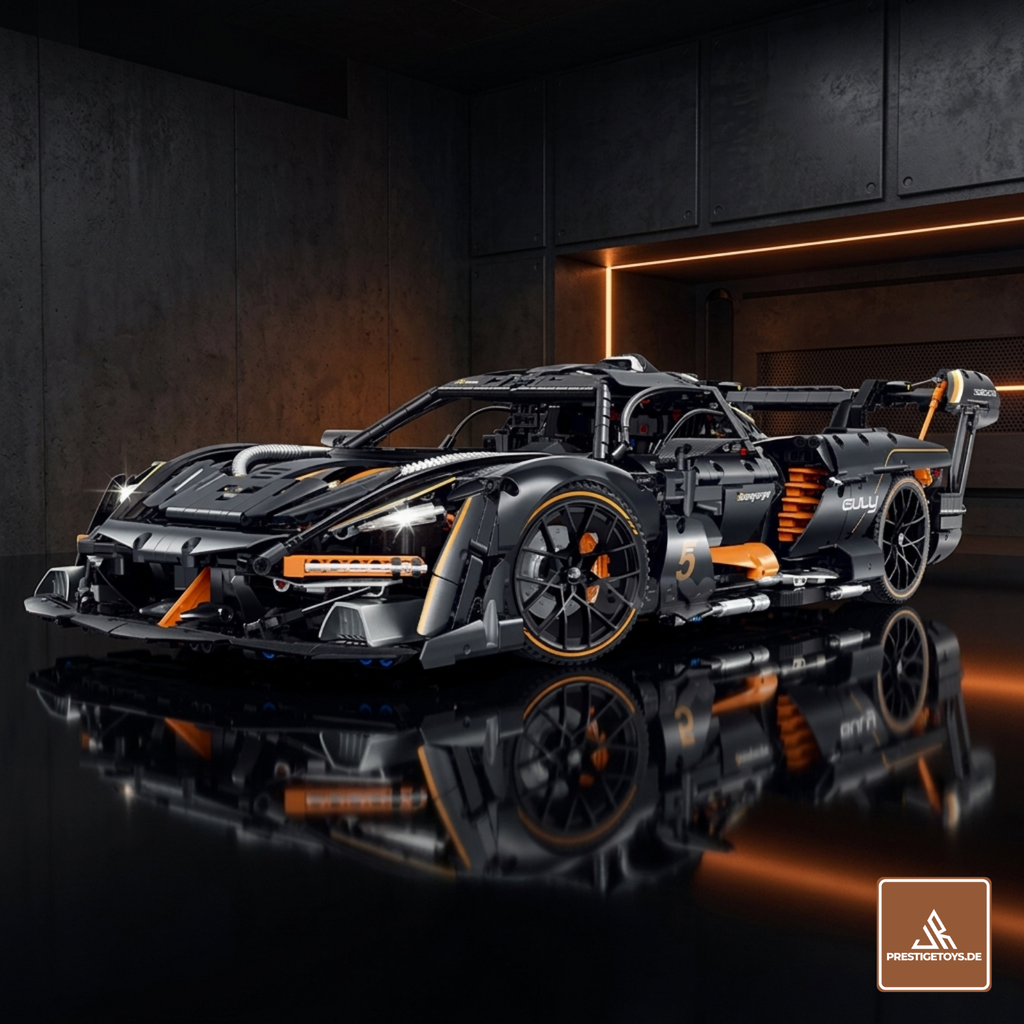 GULY 10646 Carbon Saint: Premium Hyper-Performance RC Supercar Building Set