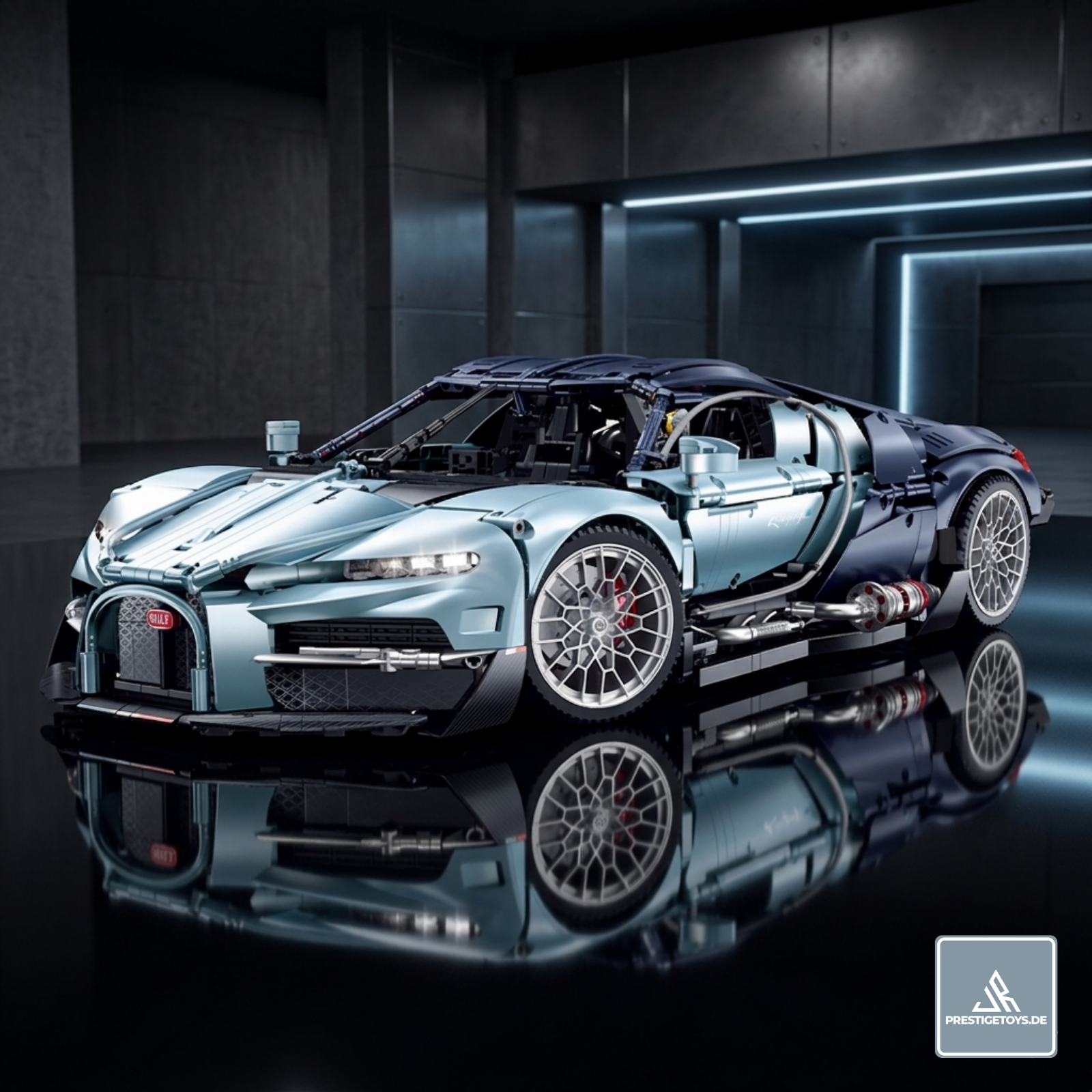 GULY 10648 Grand Tourbex: 1:8 Hyper-Performance RC Supercar Building Set