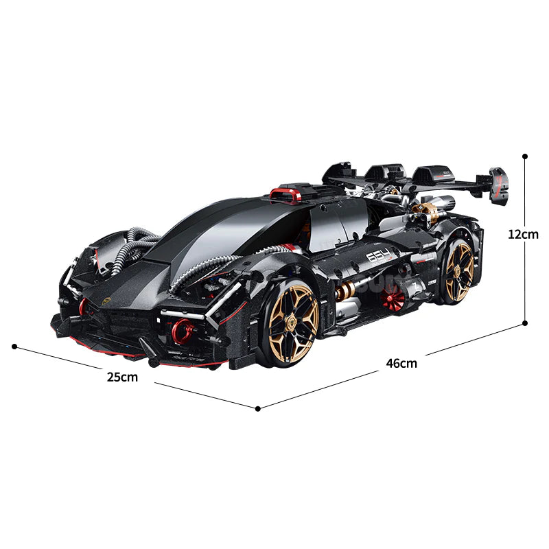GULY 10654 Nexform: Premium Hyper-Performance RC Supercar Building Set