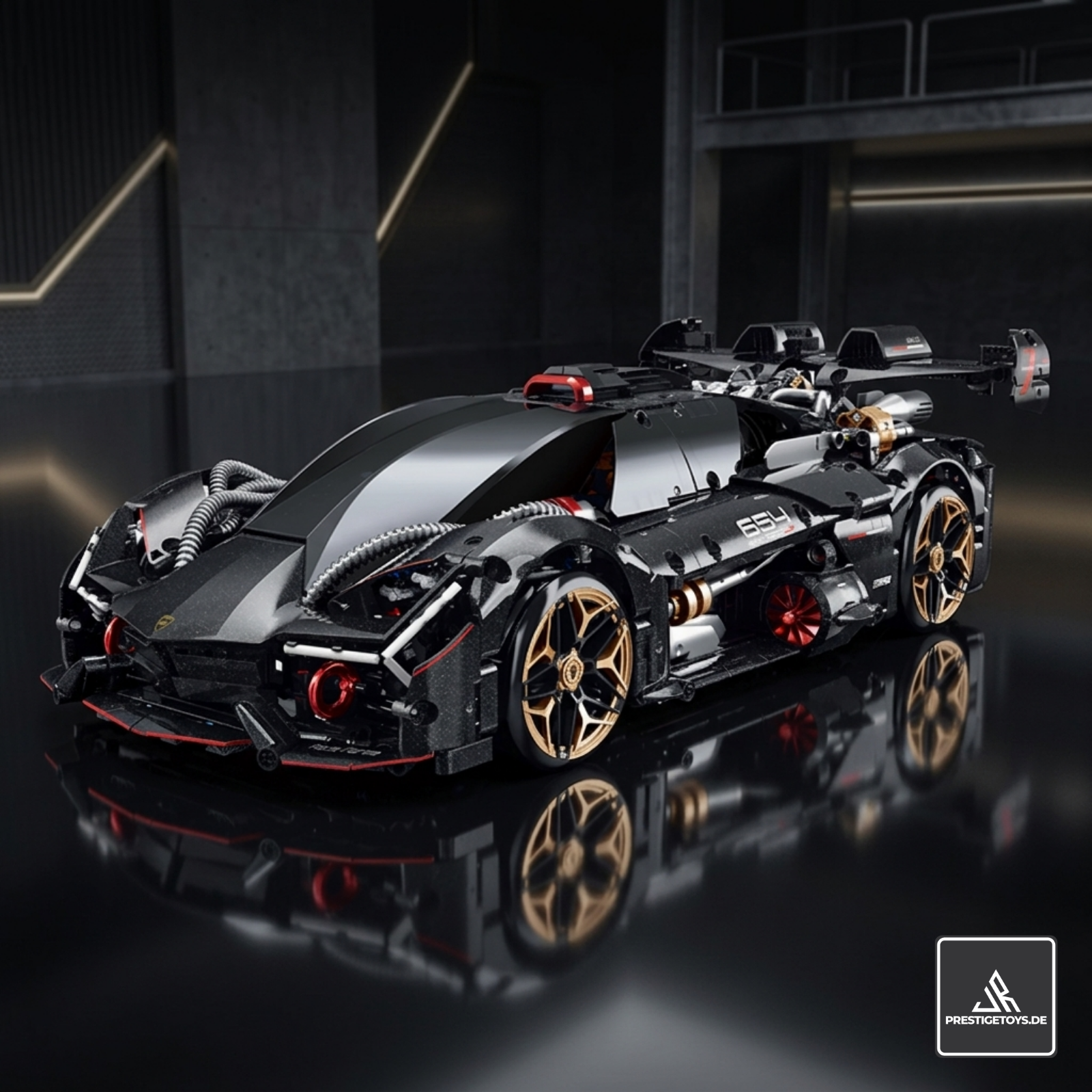 GULY 10654 Nexform: Premium Hyper-Performance RC Supercar Building Set
