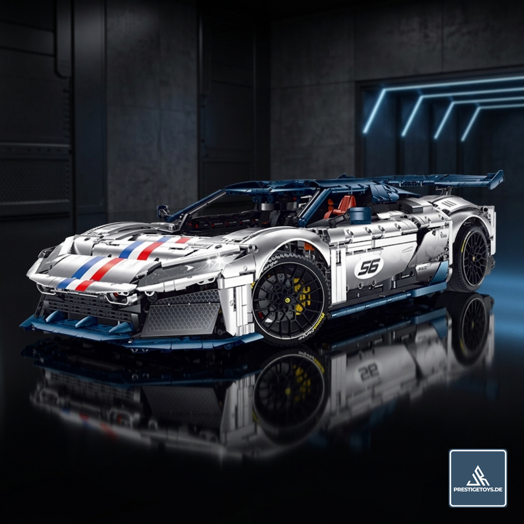 GULY 10656 Chase The Pulse F80: 1:8 Hyper-Performance RC Supercar Building Set
