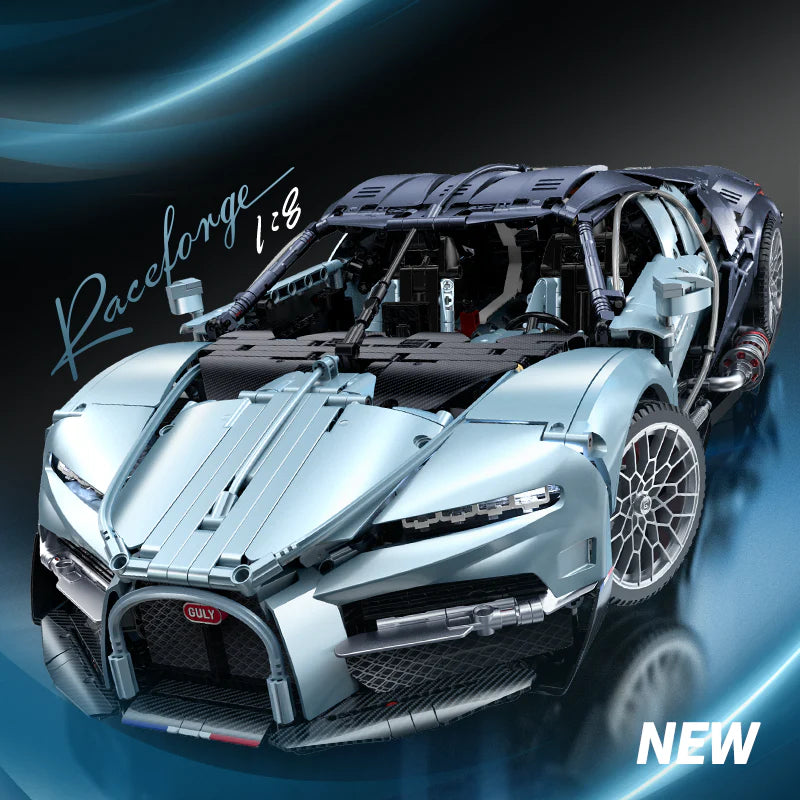GULY 10648 Grand Tourbex: 1:8 Hyper-Performance RC Supercar Building Set