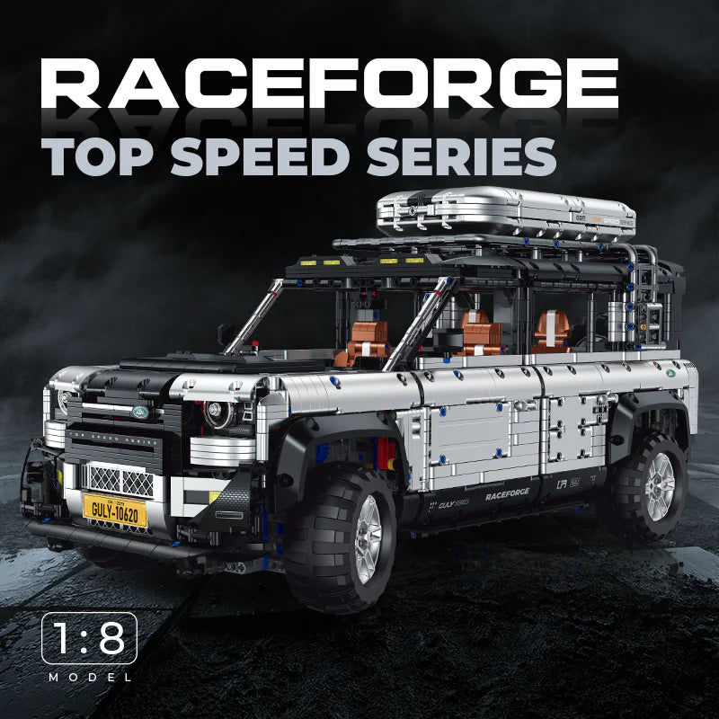 GULY 10620 Terraforce V8: 1:8 Hyper-Performance RC SUV Building Set