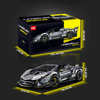 GULY 10638 Ash Spyder: 1:8 Hyper-Performance RC Convertible Supercar Building Set