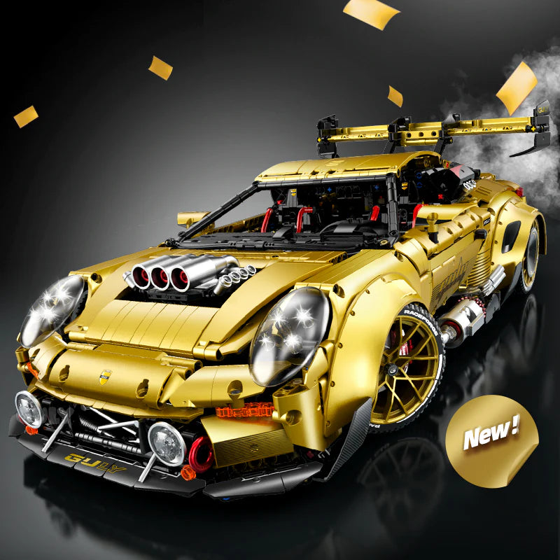 GULY 10640 Trackforce GT3: 1:8 Hyper-Performance RC Supercar Building Set