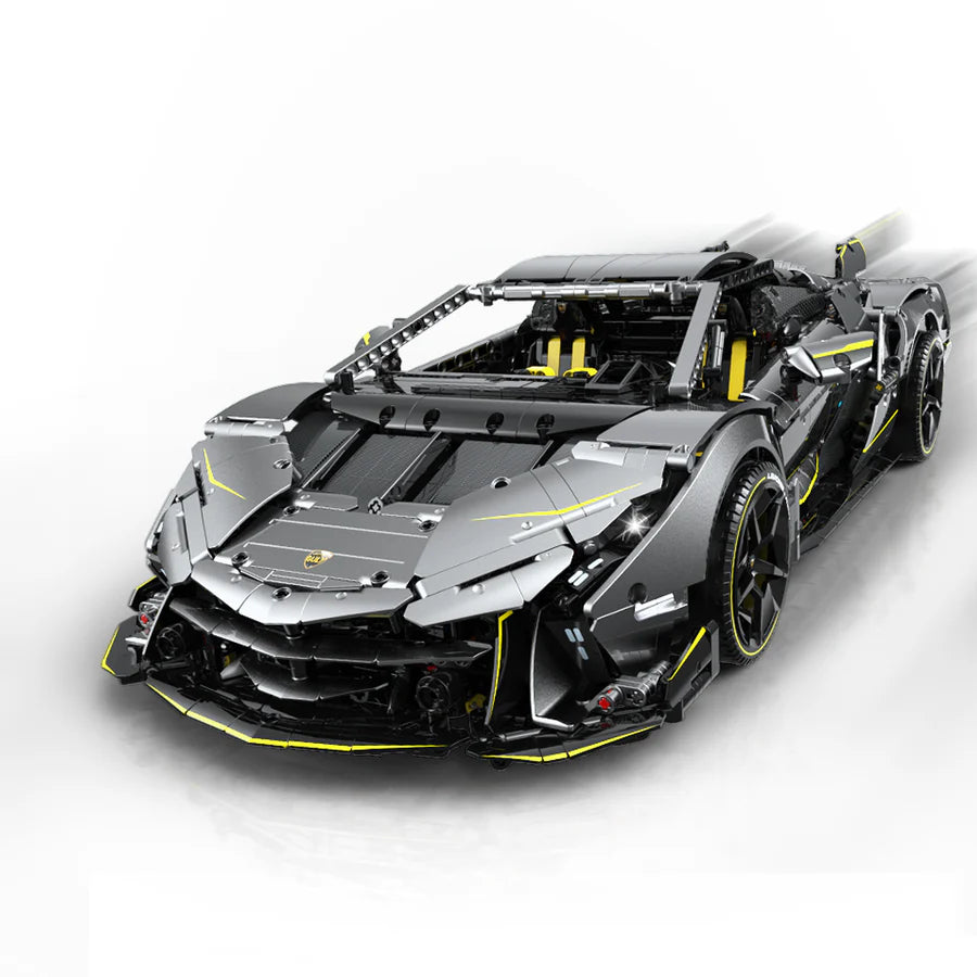 GULY 10638 Ash Spyder: 1:8 Hyper-Performance RC Convertible Supercar Building Set
