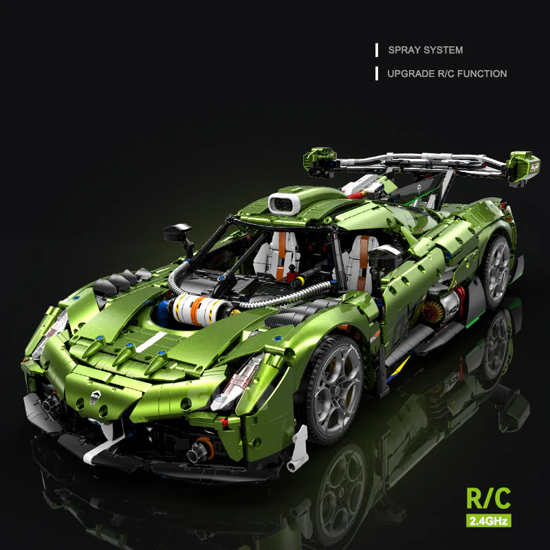GULY 10628 Veilstrike: Premium Hyper-Performance RC Supercar Building Set