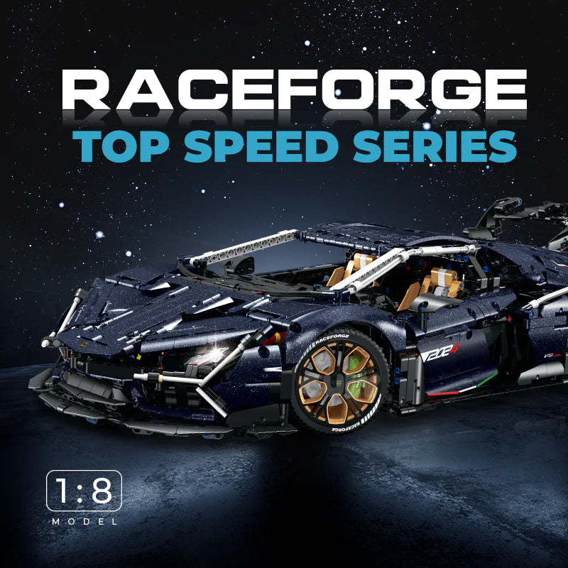 GULY 10624 Stary Rambo: Premium Hyper-Performance RC Supercar Building Set