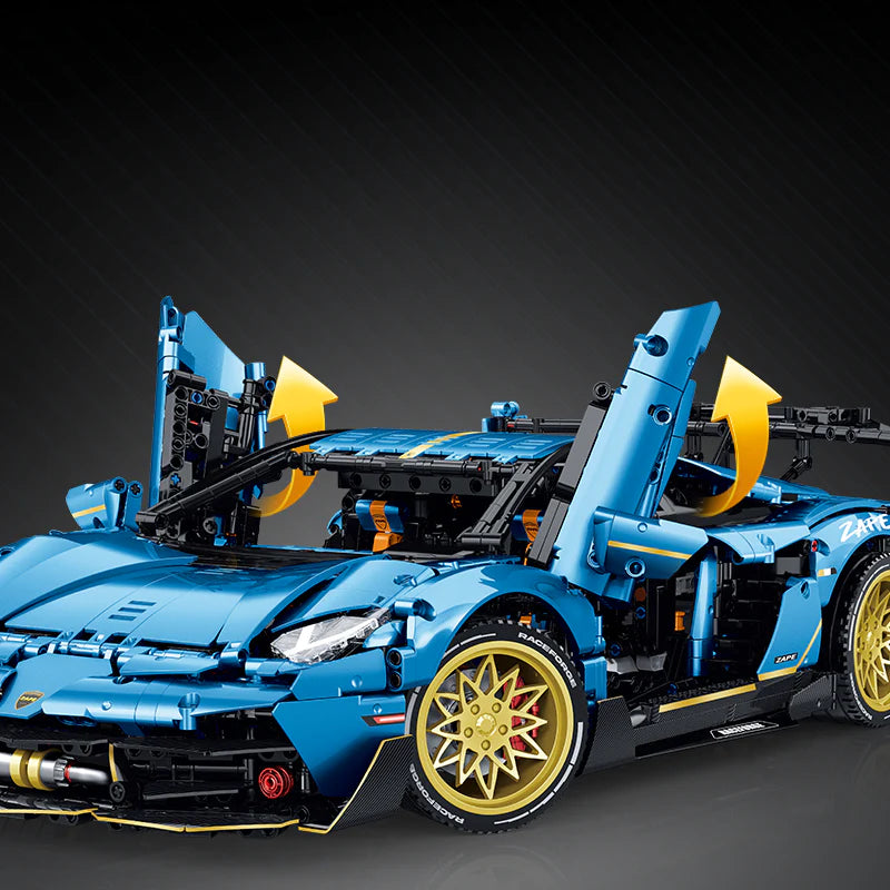 GULY 10530 Raceforge X-Force: Premium Hyper-Performance RC Supercar Building Set