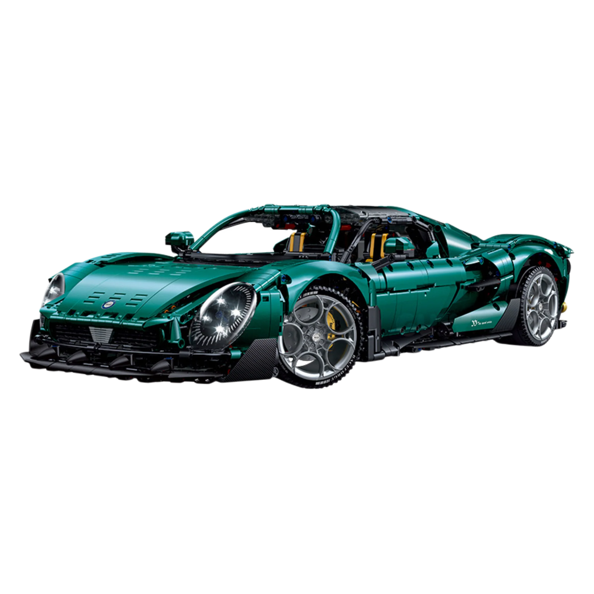GULY 10621 Rosso Veloce: 1:8 Hyper-Performance RC Supercar Building Set