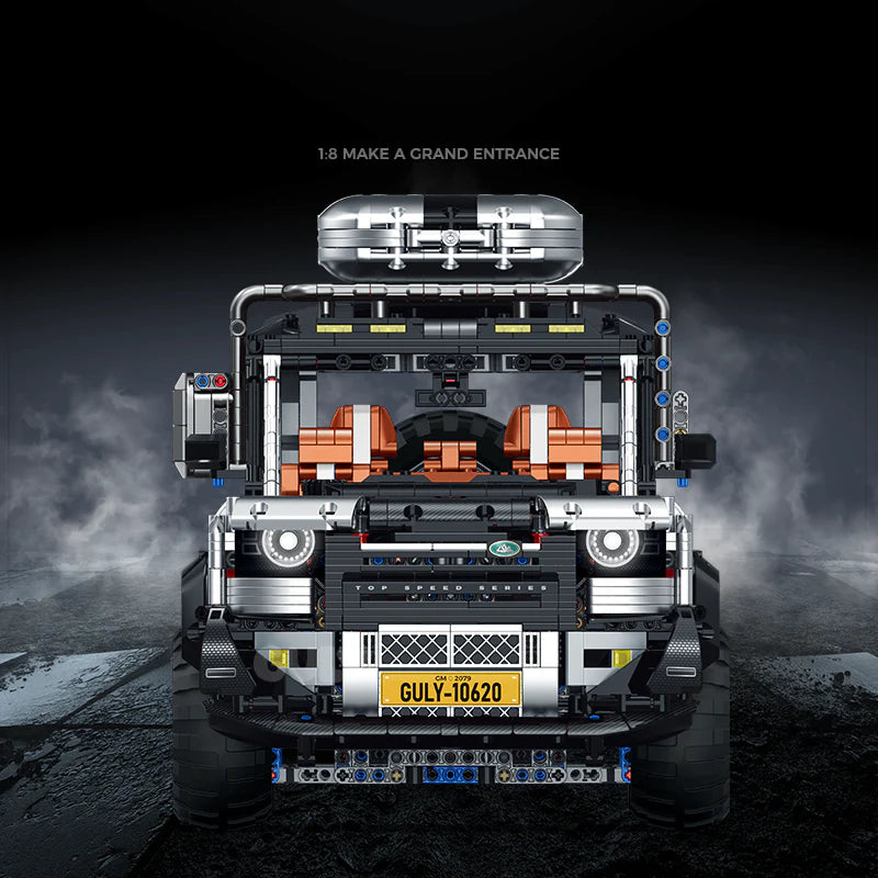 GULY 10620 Terraforce V8: 1:8 Hyper-Performance RC SUV Building Set