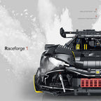 GULY 10627 Scarletta 296: Premium Hyper-Performance RC Supercar Building Set