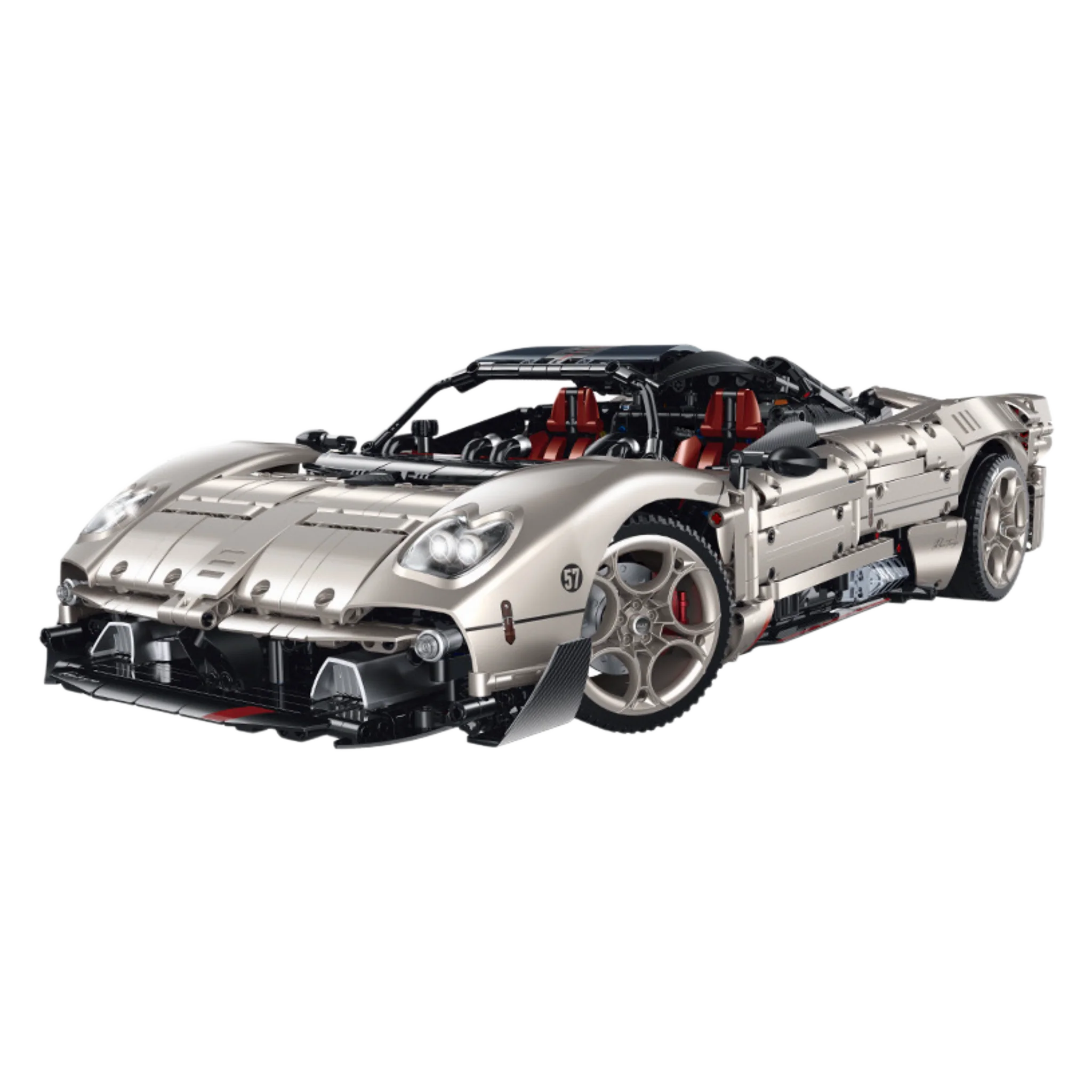GULY 10657 Zenith GT: 1:8 Hyper-Performance RC Supercar Building Set