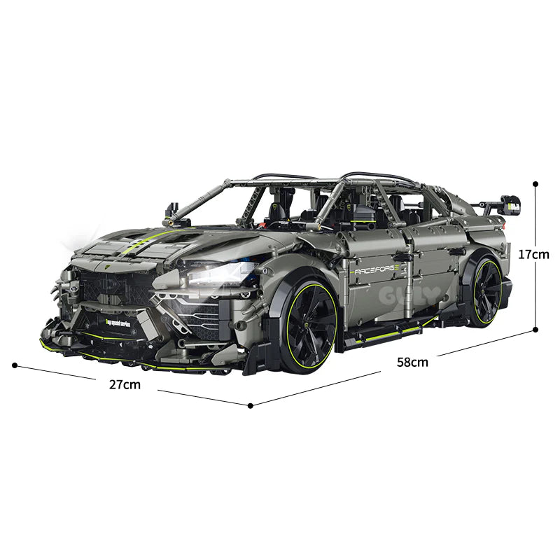 GULY 10636 Ironhoof: 1:8 Hyper-Performance RC SUV Building Set