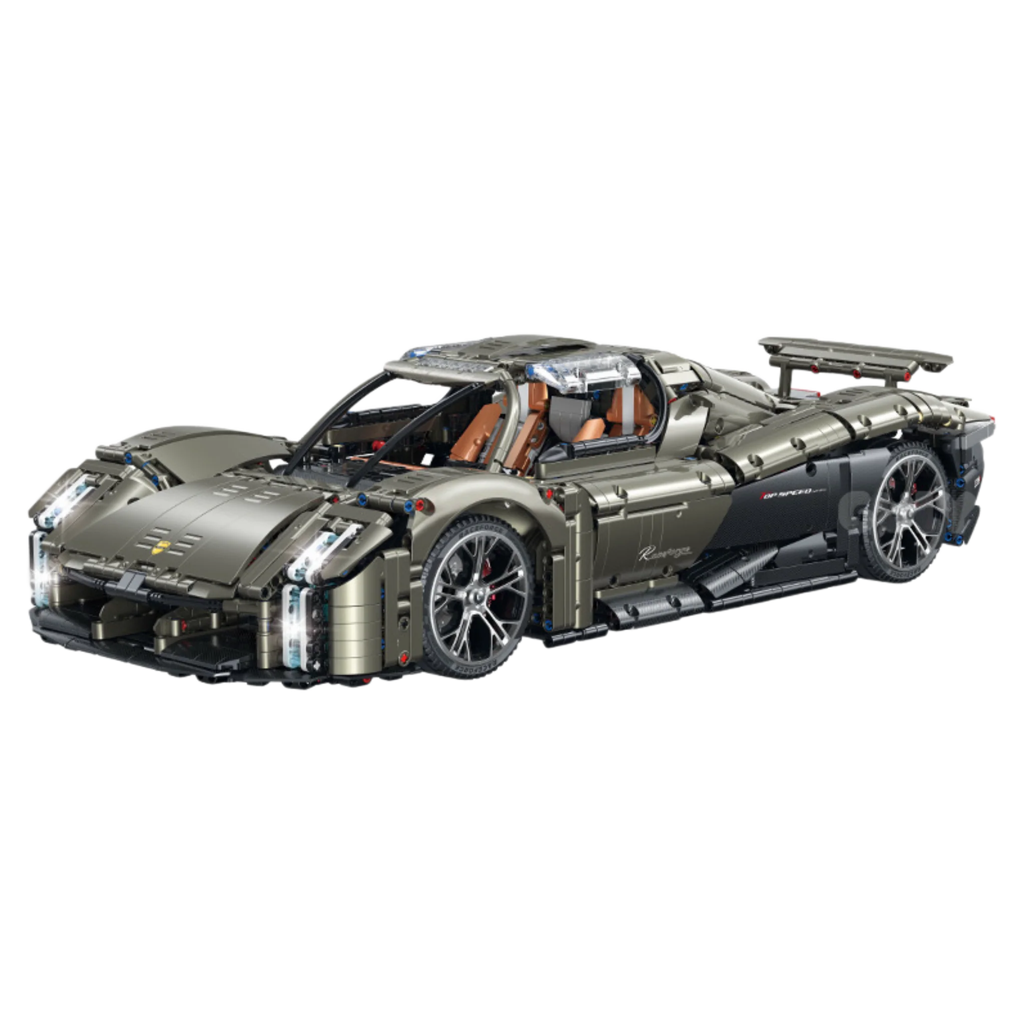 GULY 10626 Mission Zero: 1:8 Hyper-Performance RC Supercar Building Set