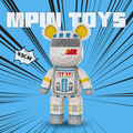 MPIN 6892 | Wandering Moon Landing Bear DIY Building Block Set (5,000 Pcs) - 43cm
