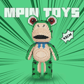 MPIN 7119 | Zombie Cosplay: Internet-Famous Frog Bear DIY Building Block Set (5,650 Pcs) - 43cm