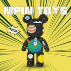 MPIN 6896 | Space-Traveling Bear DIY Building Block Set (5,800 Pcs) - 43cm