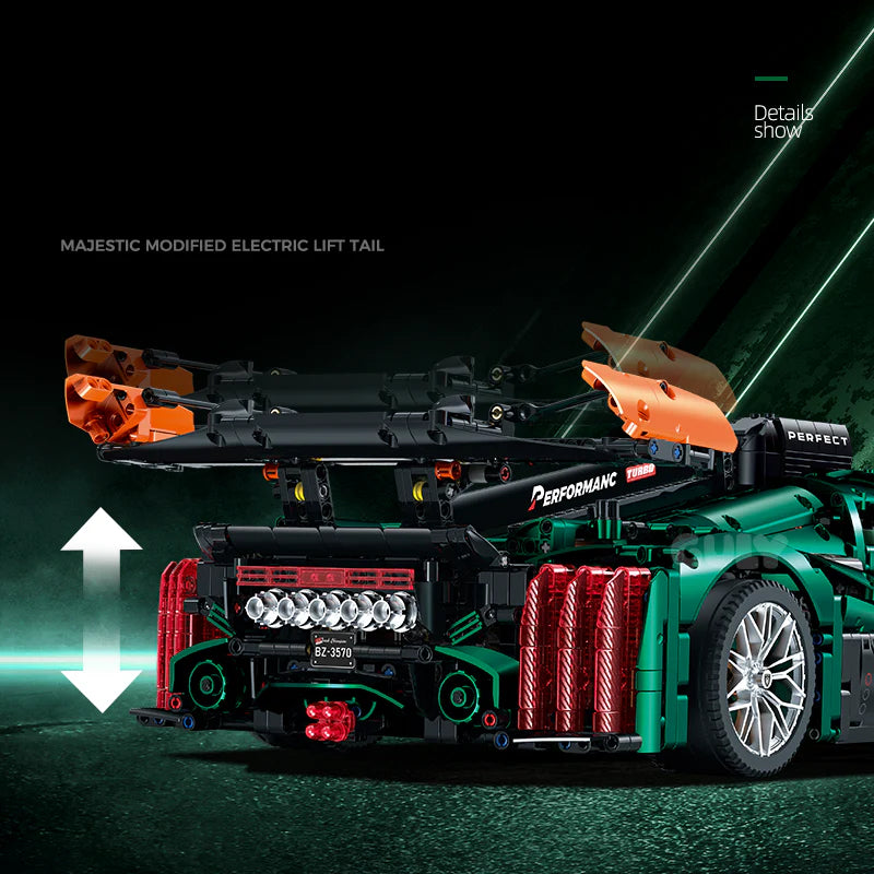 GULY 10616 LM-24 Prototype: 1:8 Hyper-Performance RC Supercar Building Set