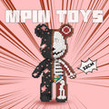 MPIN MP-6603 | Pili Pala Bear DIY Building Block Set (3,250 Pcs) - 32cm