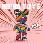 MPIN MP-6604 | Hubo Seal Bear DIY Building Block Set (3,450 Pcs) - 32cm