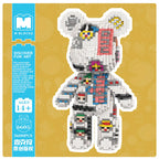 MPIN MP-6605 | Pirate Sticker Bear DIY Building Block Set (3,600 Pcs) - 32cm