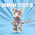 MPIN MP-6605 | Pirate Sticker Bear DIY Building Block Set (3,600 Pcs) - 32cm
