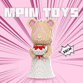 MPIN 6616 | Bride Bear DIY Building Block Set (2,950 Pcs) - 32cm