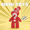 MPIN 6621 | Heartbreak Bear DIY Building Block Set (2,900 Pcs) - 32cm