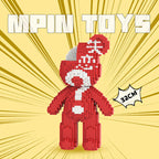 MPIN 6621 | Heartbreak Bear DIY Building Block Set (2,900 Pcs) - 32cm