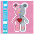 MPIN MP-6622 | Passionate Love Heartbeat Bear DIY Building Block Set (2,900 Pcs) - 32cm