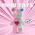 MPIN MP-6622 | Passionate Love Heartbeat Bear DIY Building Block Set (2,900 Pcs) - 32cm