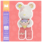 MPIN MP-6650 | Princess Xixi Bear DIY Building Block Set (3,150 Pcs) - 32cm