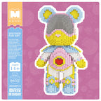 MPIN MP-6652 | Interstellar Astronaut Bear DIY Building Block Set (3,050 Pcs) - 32cm