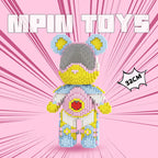 MPIN MP-6652 | Interstellar Astronaut Bear DIY Building Block Set (3,050 Pcs) - 32cm