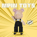MPIN 6653 | Cute Power Bear DIY Building Block Set - 32cm