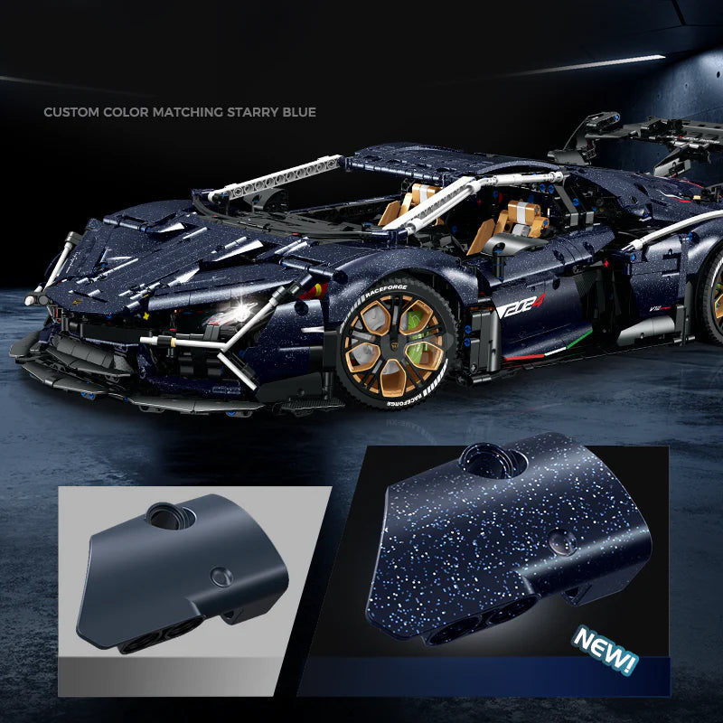 GULY 10624 Stary Rambo: Premium Hyper-Performance RC Supercar Building Set