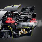 GULY 10638 Ash Spyder: 1:8 Hyper-Performance RC Convertible Supercar Building Set