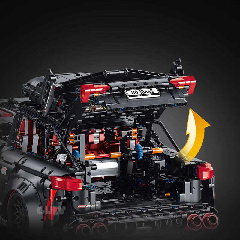 GULY 10645 Speedwagon RS: Premium Hyper-Performance RC Supercar Building Set